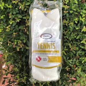 Thorlo Tennis Crew Socks Unisex Sz. Lrg  *NEW w/TAGS!*